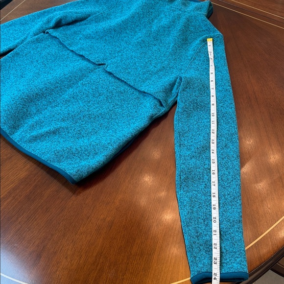 Lululemon Teal Half-Zip Pullover | Kids Large | Fits Petite Women Size XS - Picture 11 of 11